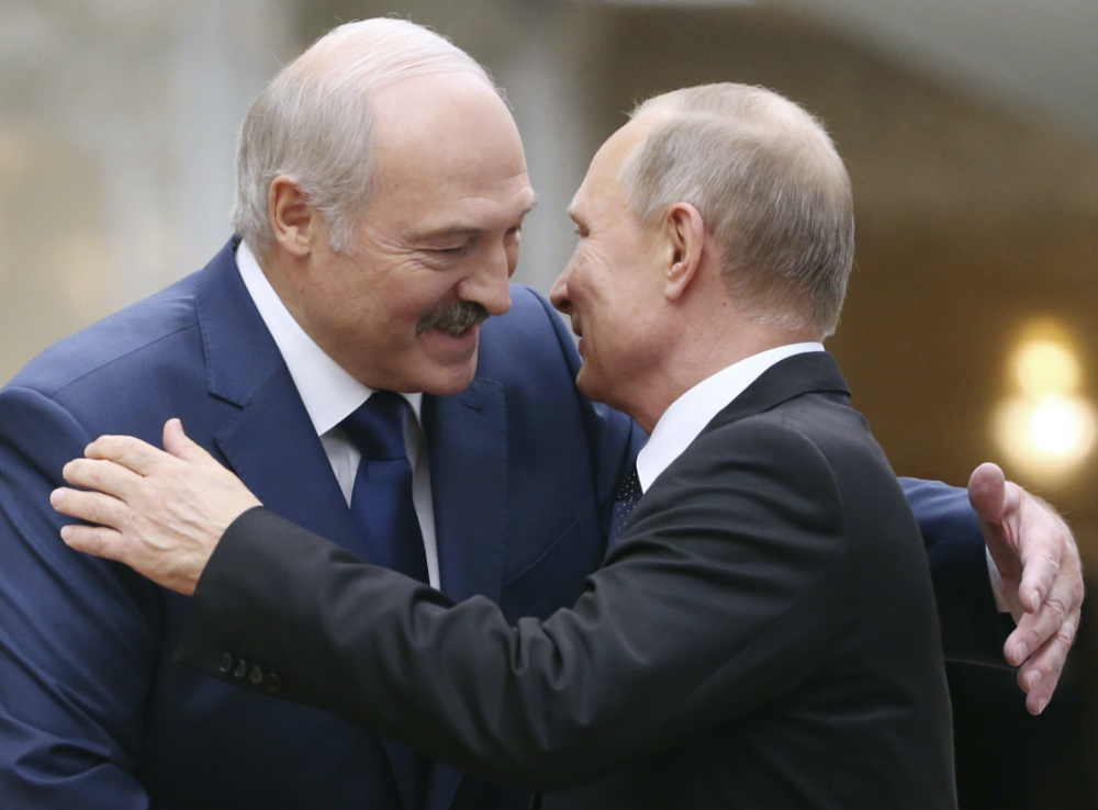 Belarus Minsk protests Lukashenko and Putin