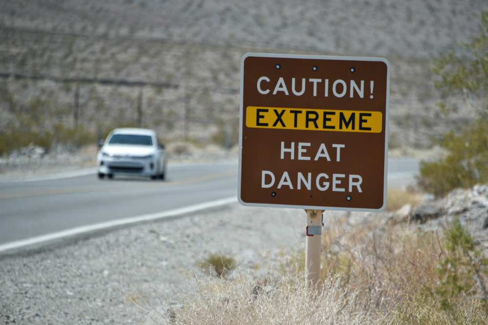 Extreme heat sign in US