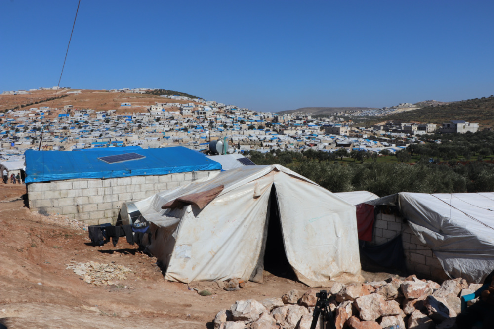 IDP camp northern Syria