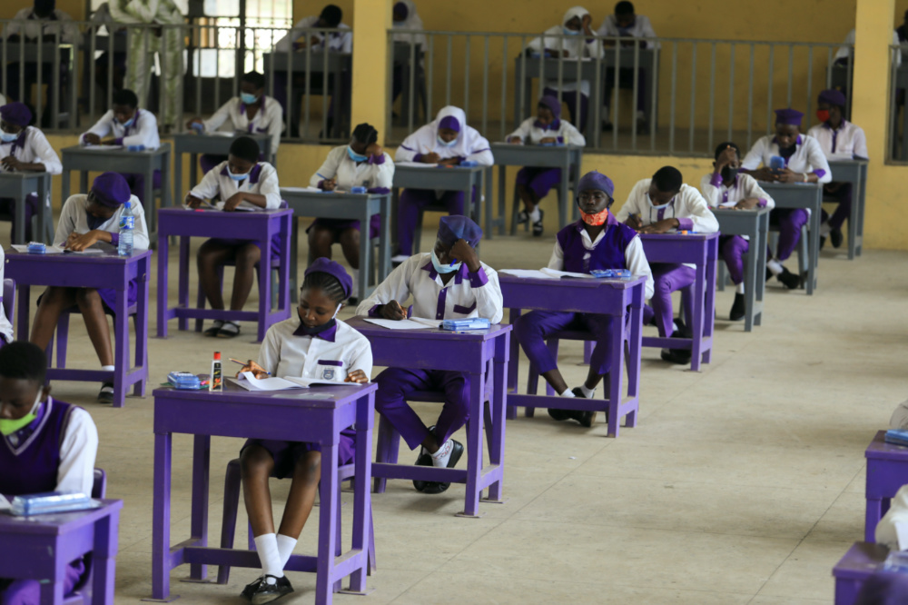 Nigeria students exam