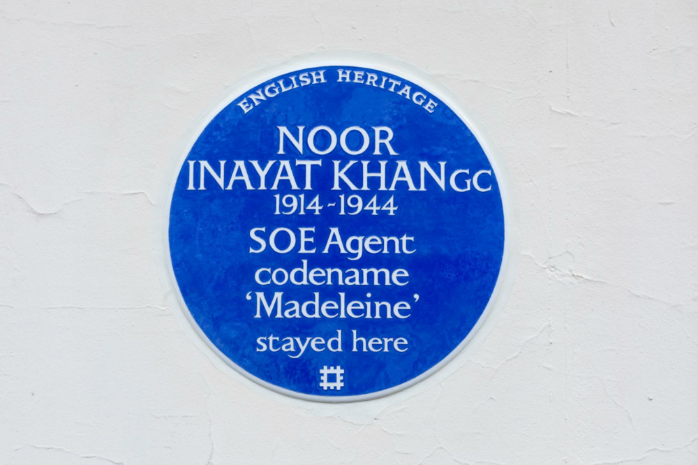 Noor Inyat Khan Blue plaque
