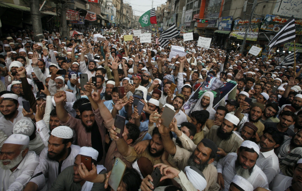 Pakistan blasphemy rally