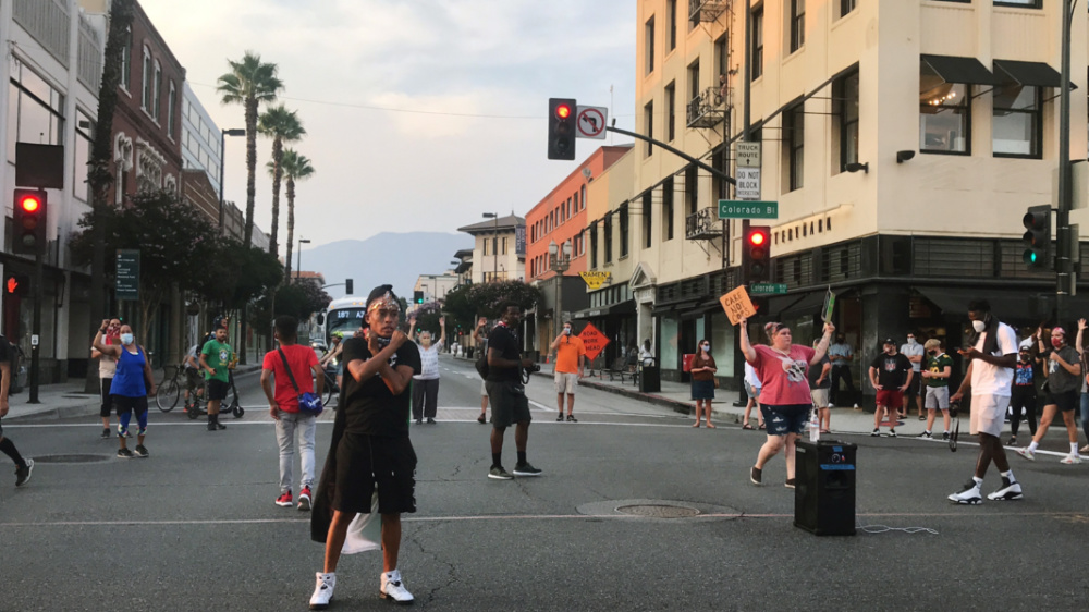 Pasadena BLM protest2