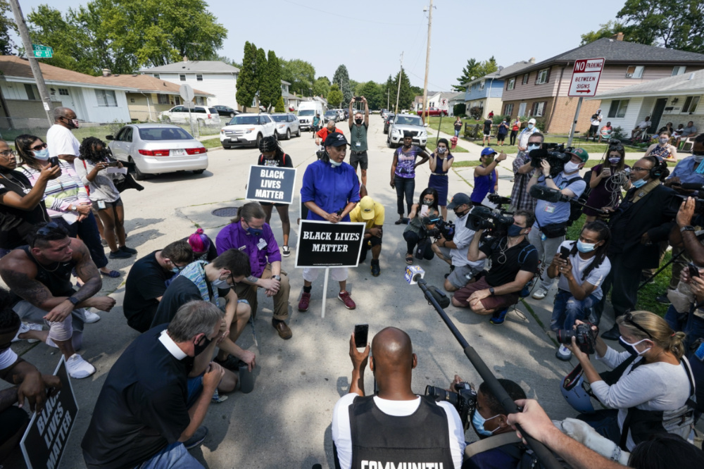 Police shooting protest Wisconsin