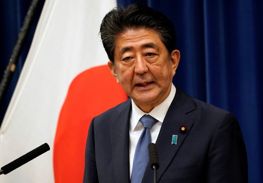 Shinzo Abe August 2020