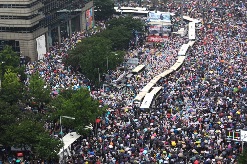 South Korea protests