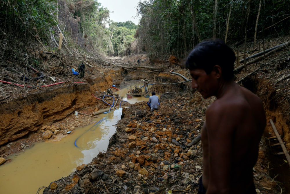 Brazil Indigenous illegal gold mining