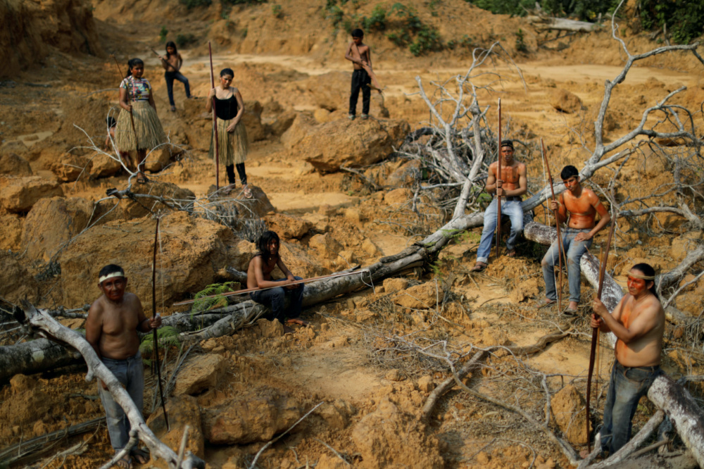 Brazil Mura tribe deforestation in the Amazon