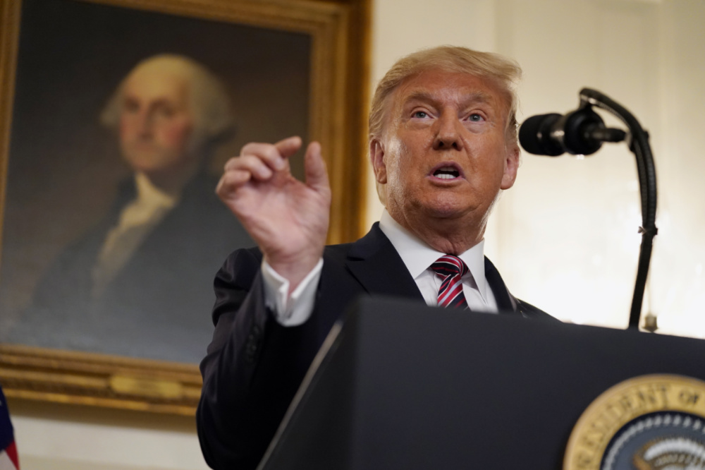 Donald Trump speaks on judicial appointments Sept 2020
