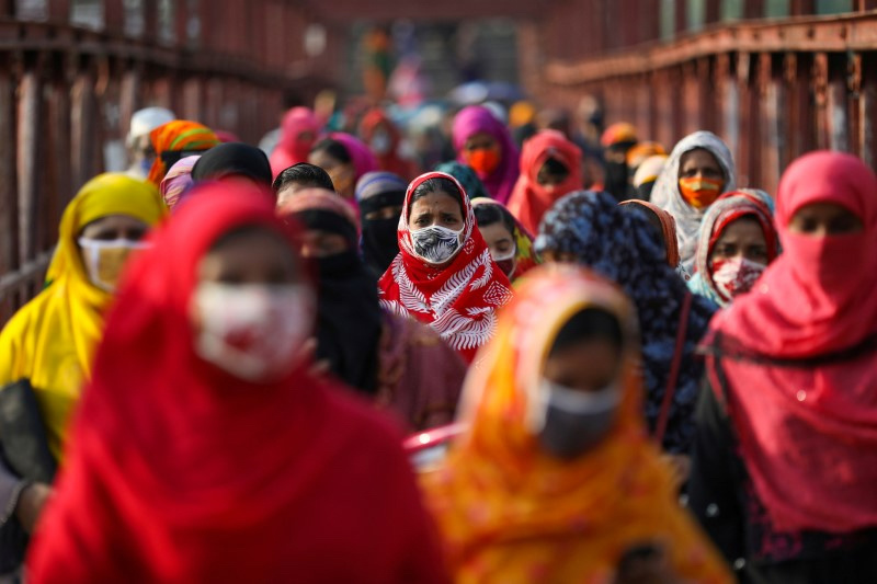 Garment workers Bangladesh May 2020
