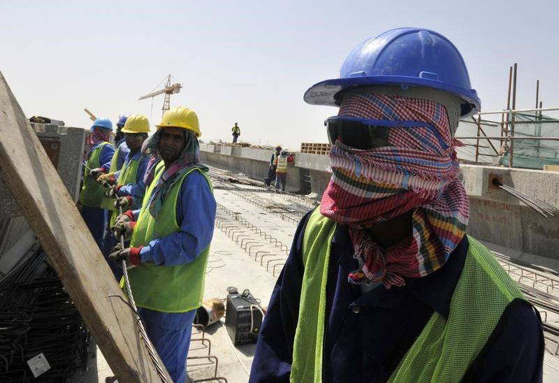 Migrants workers Dubai