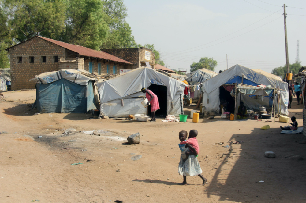 South Sudan IDP camp