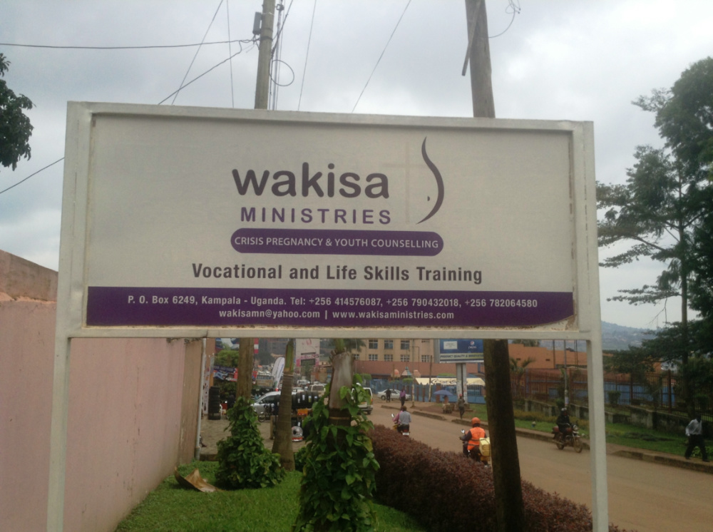 Wakisa Ministries signboard