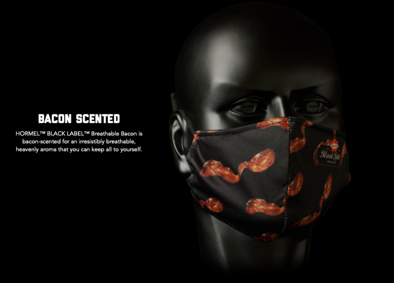 Bacon scented mask