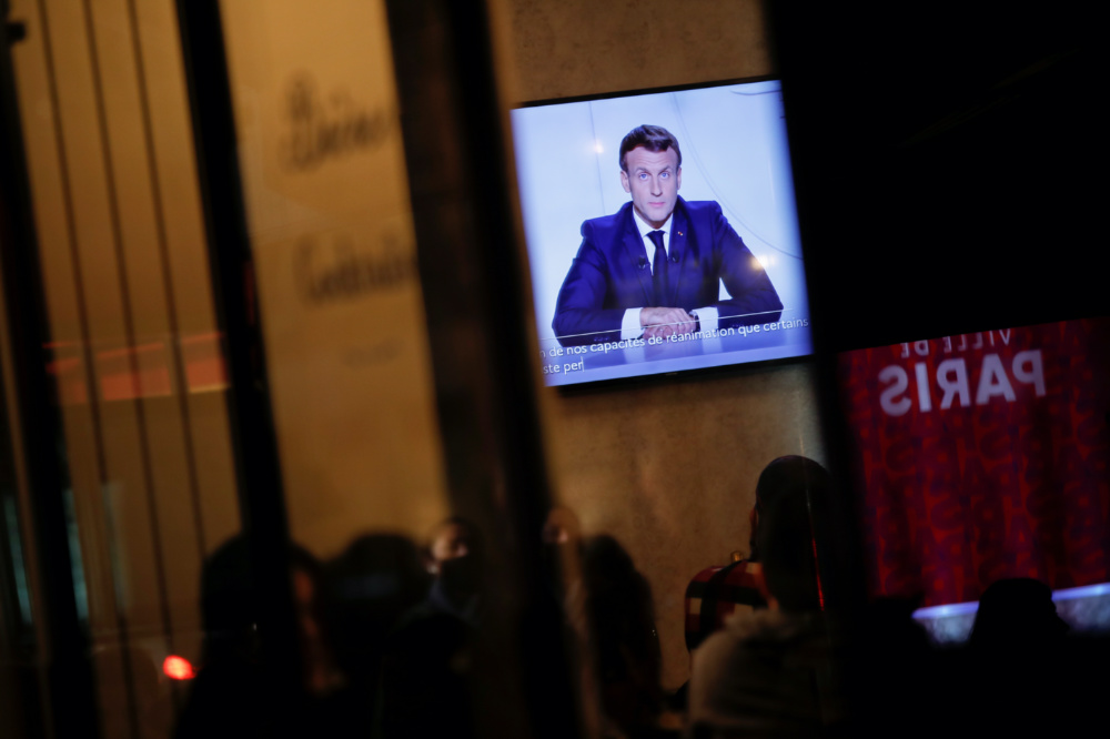 Coronavirus France Macron televised address