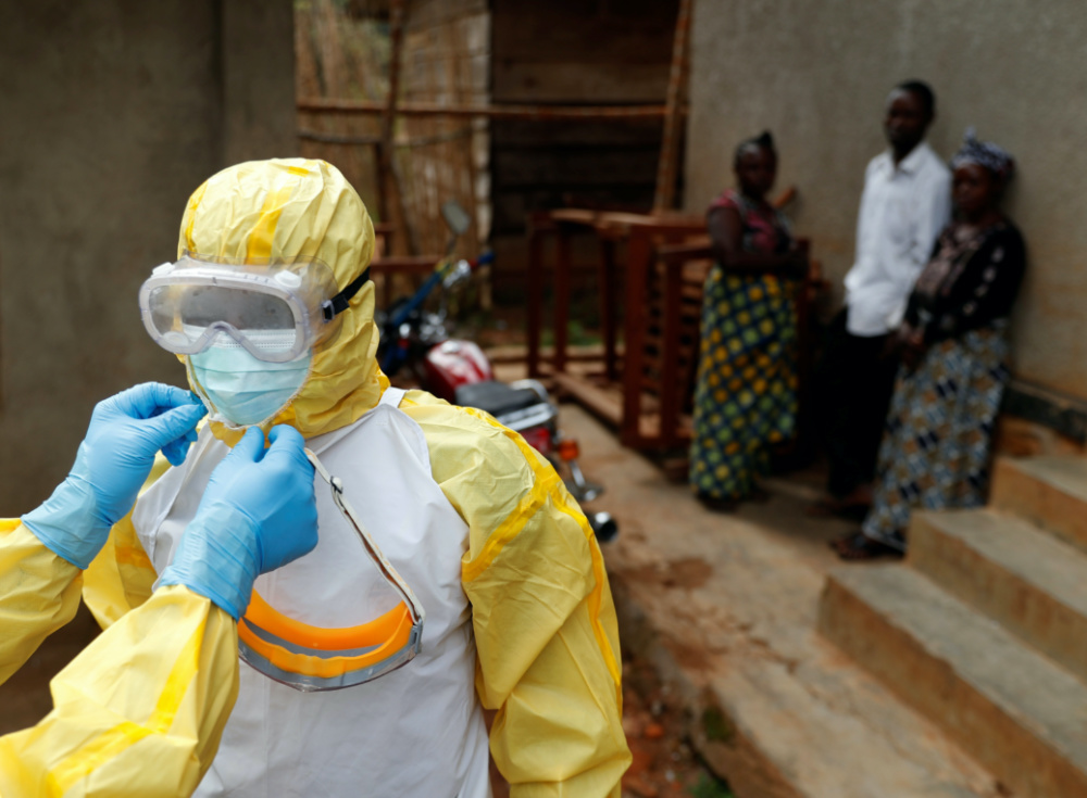 DRC Ebola heathcare workers