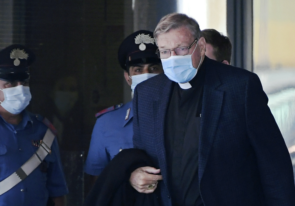 George Pell Rome 30th Sept 2020