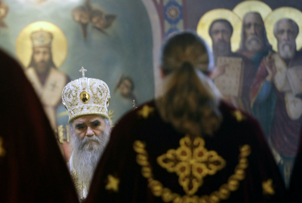 Montenegro Serbian Orthodox Bishop Amfilohije