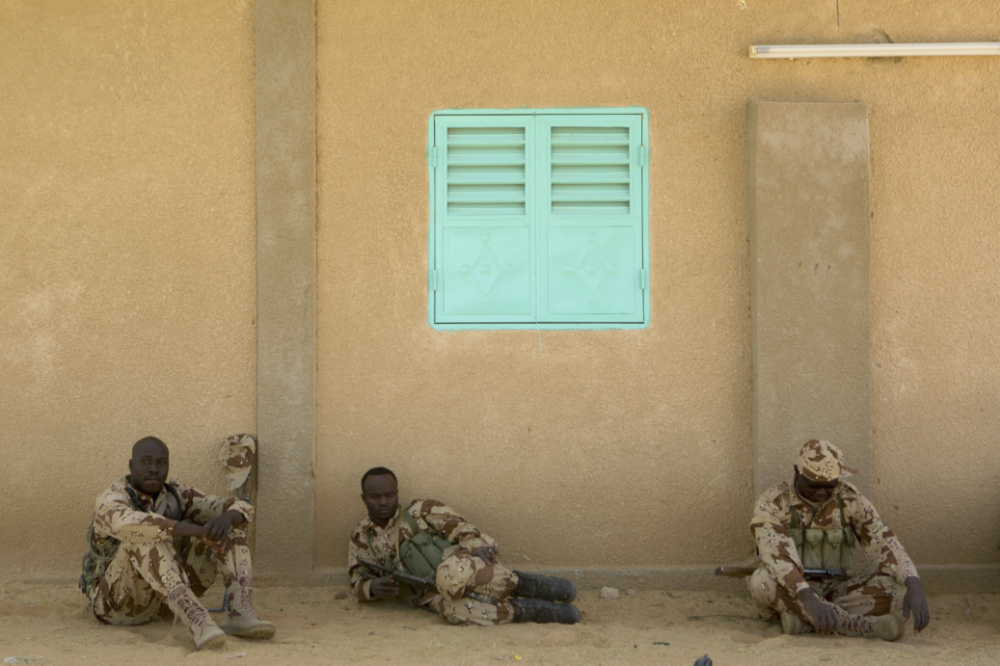 Niger Chadian soldiers