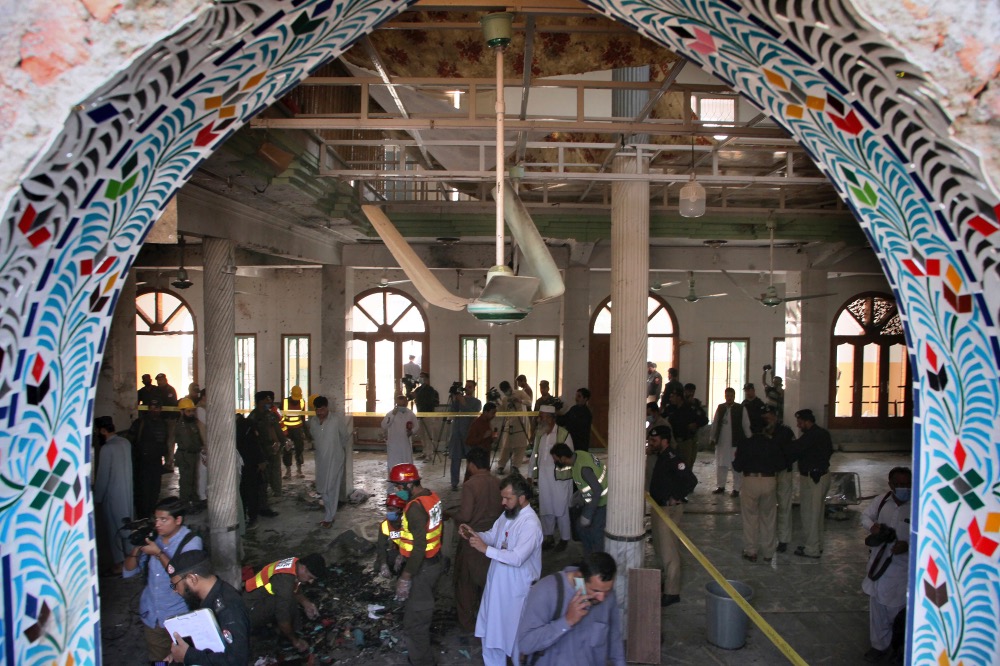 Pakistan Peshawar Madrassa bombing