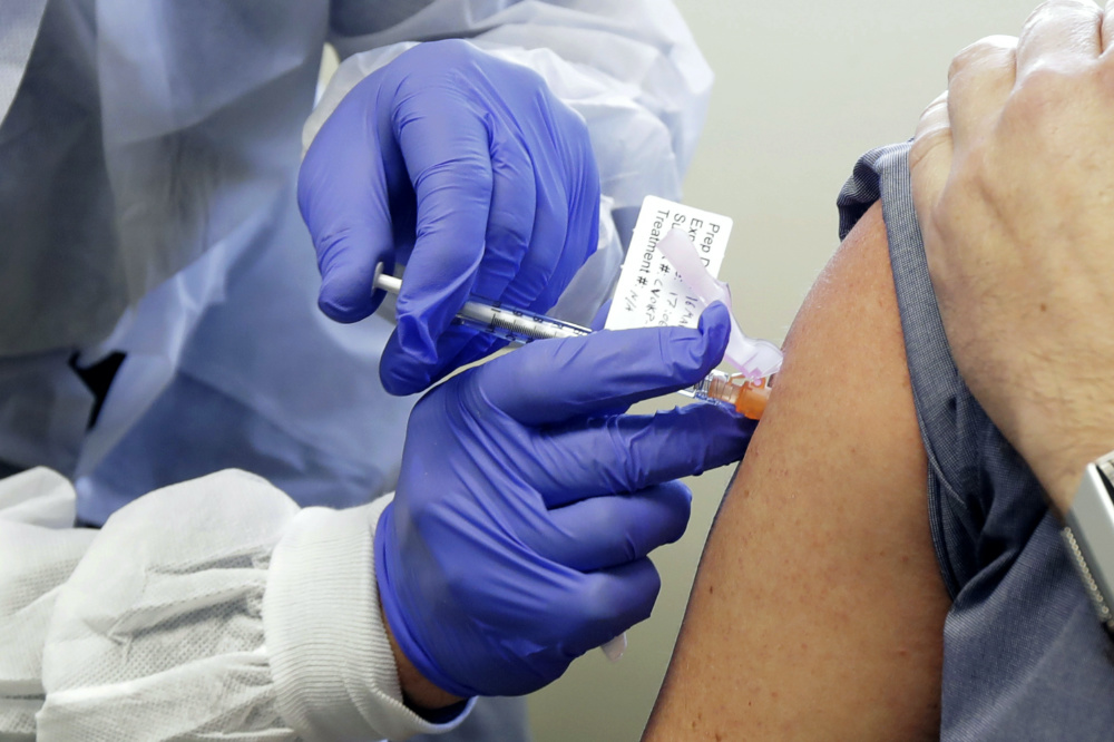 Coronavirus vaccination trials
