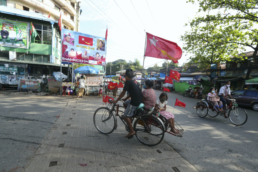 Myanmar election NLD support