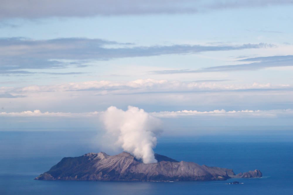 New Zealand White Island volcano