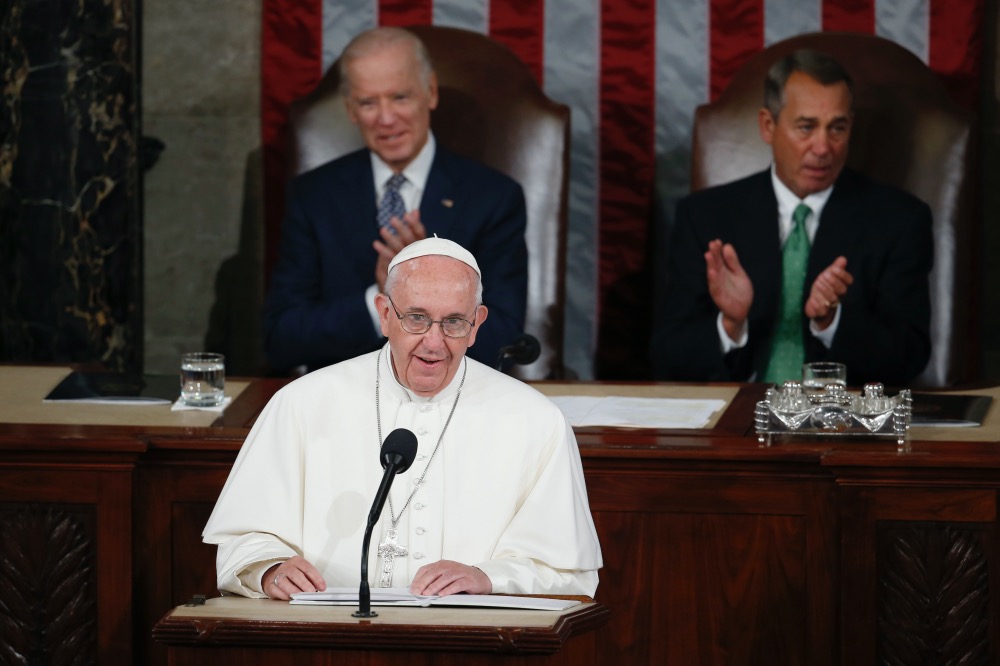 Pope Francis US Congress 2015