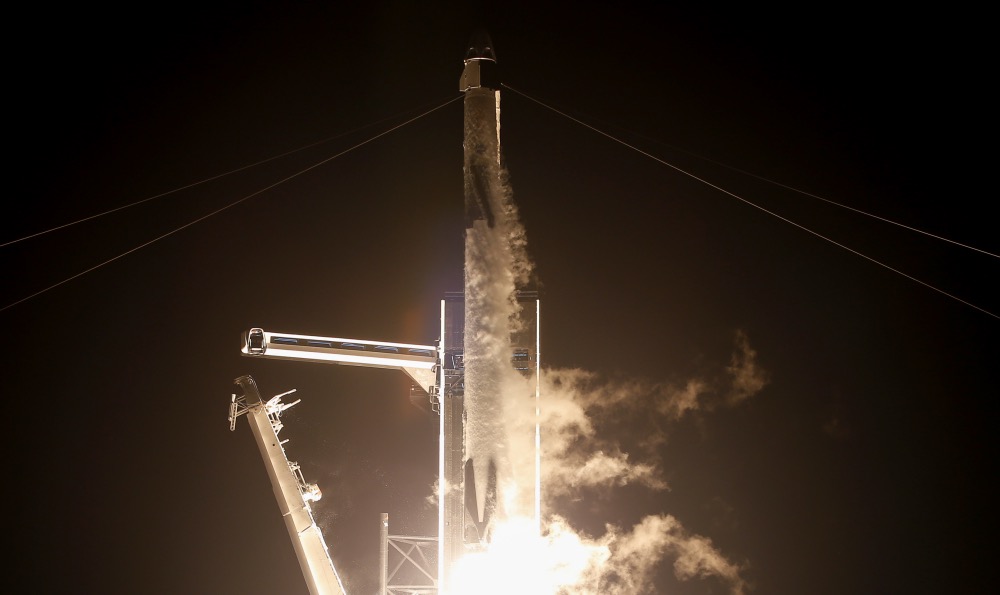 SpaceX rocket ISS