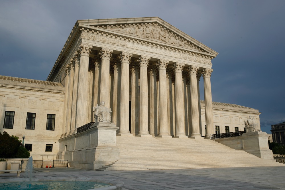 US Supreme Court building May 2020