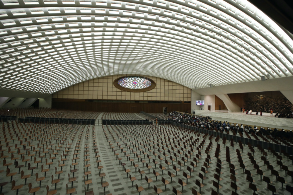 Vatican Paul VI Hall papal audience