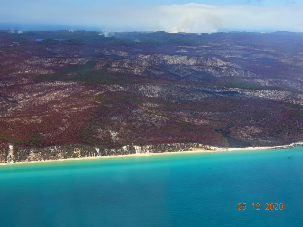 Australia Fraser Island fires