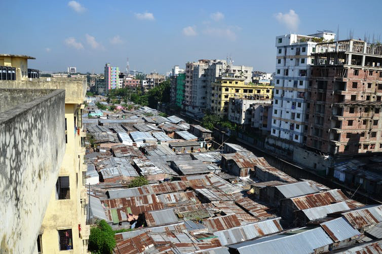Bangladesh Dhaka Bhola slum