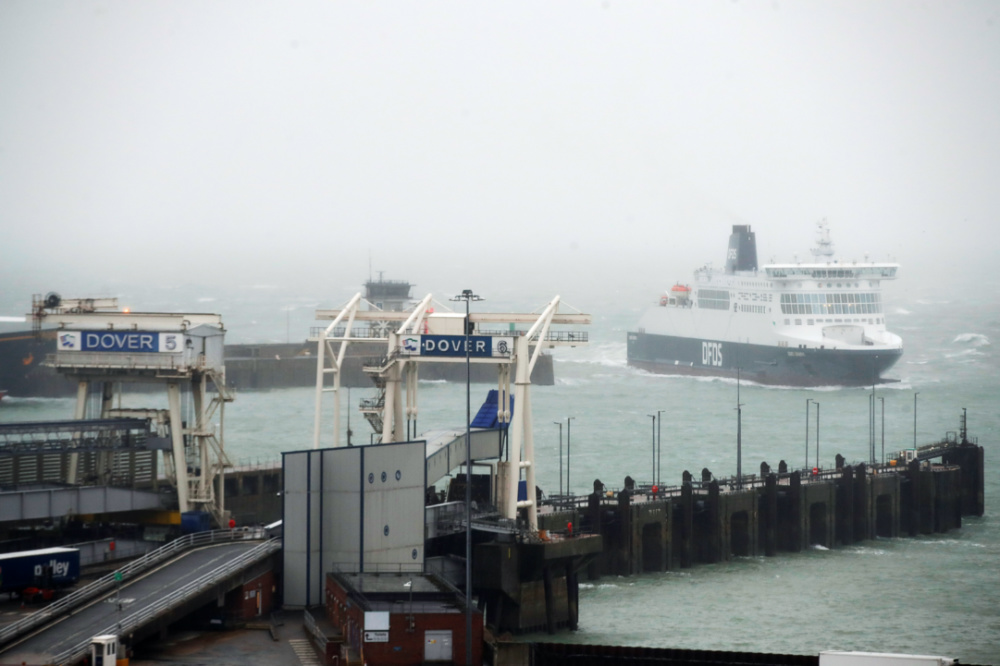 Coronavirus UK border closures Dover ferry