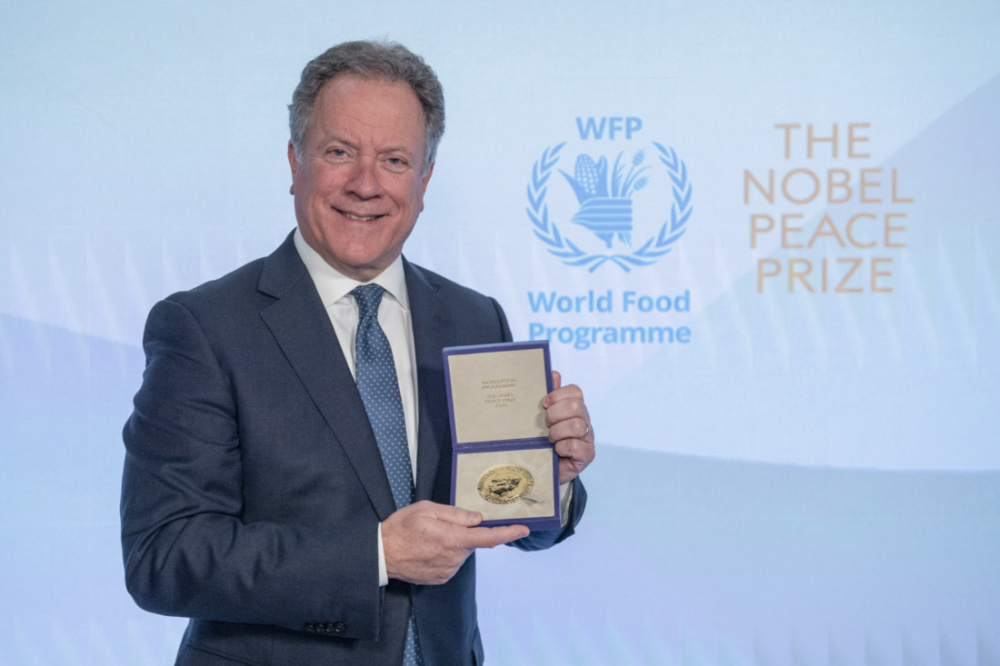 David Beasley WFP Nobel Peace Prize