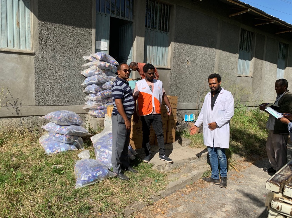 Ethiopia Tigray Supplies delivered to Alamata