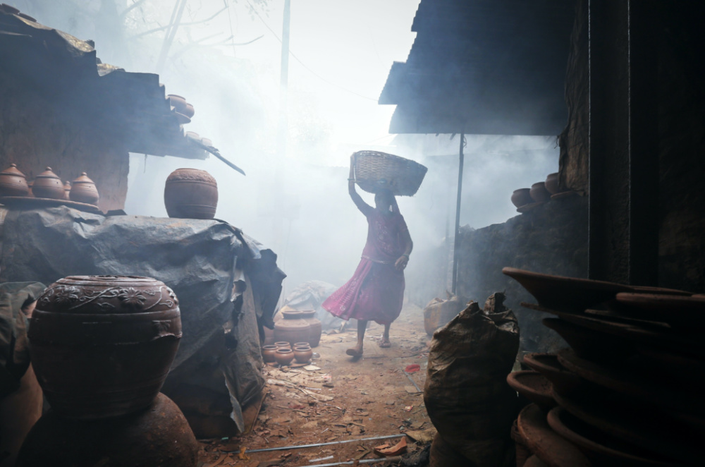 India Mumbai Dharavi slum