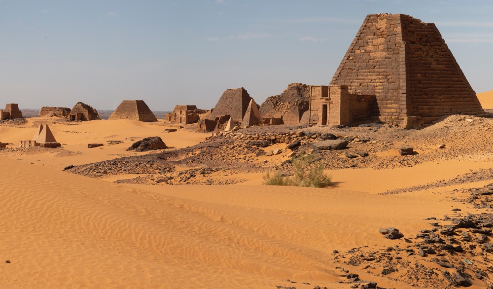 Sudan Pyramids at Meroe