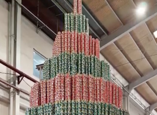 Tin can tower Philippines small