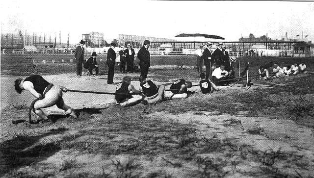 Tug of war 1904 Olympics