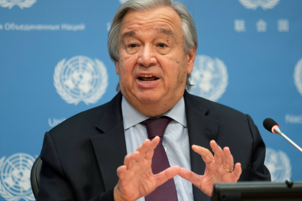 UN Antonio Guterres Nov 2020