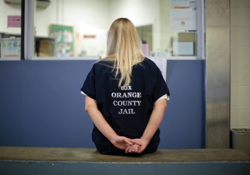 US Orange County female prisoner