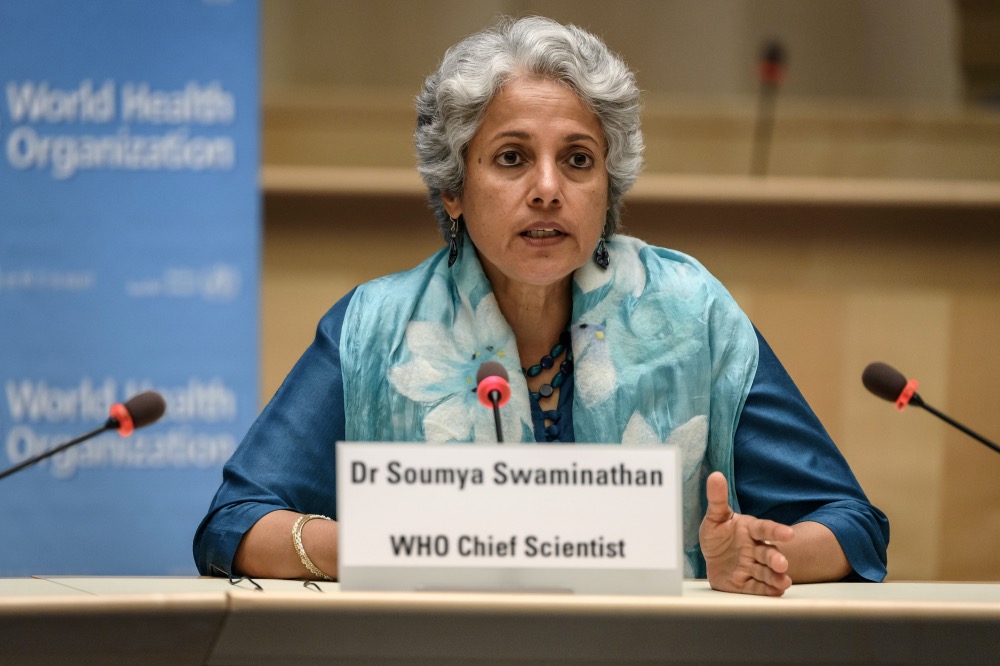 World Health Organization Chief Scientist Soumya Swaminathan