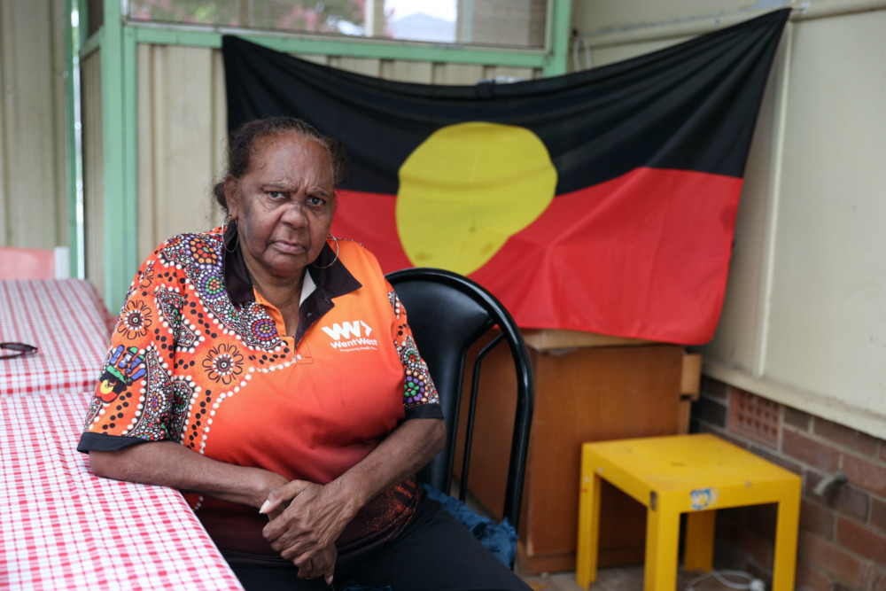 Australia Indigenous Muruwari elder Rita Wright