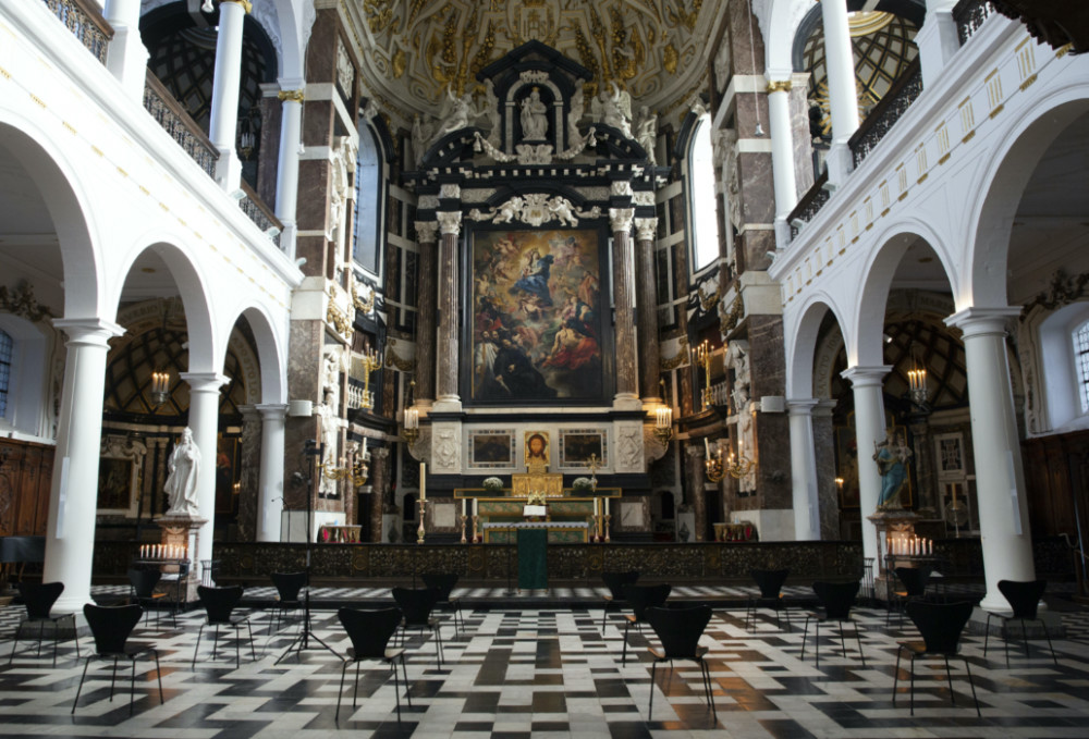 Belgium Antwerp St Charles Borromeo Church