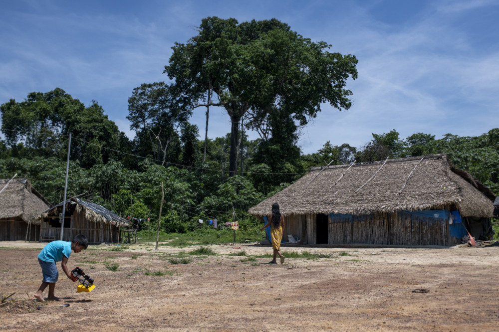 Brazil Para state Indigenous village