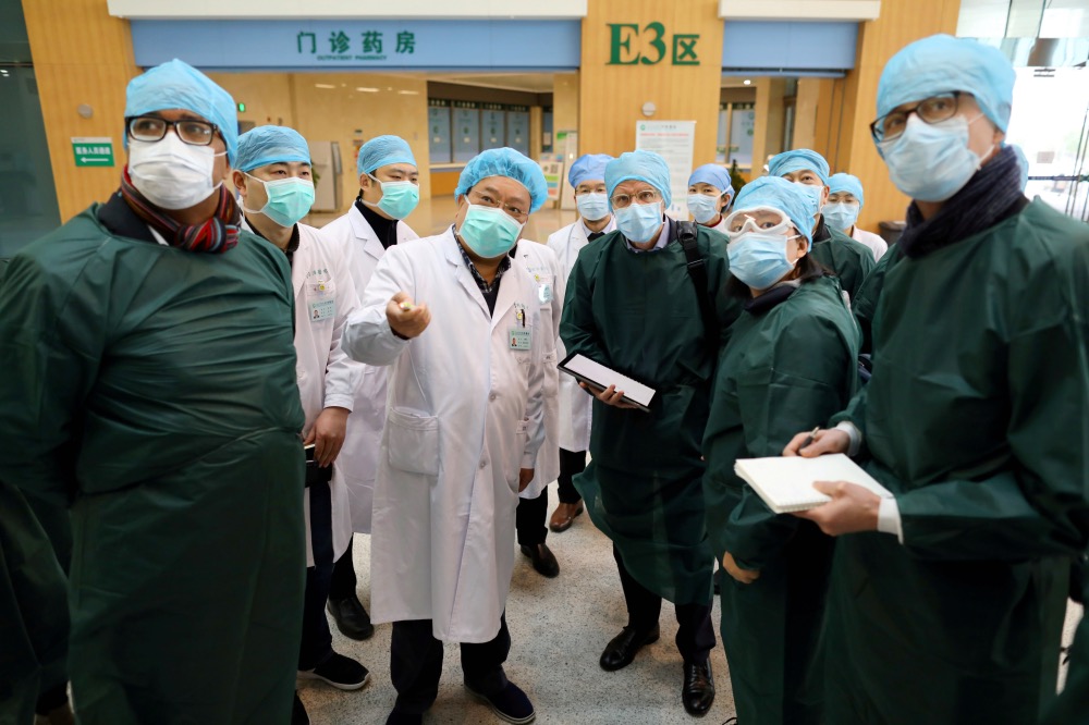 Coronavirus China experts in Wuhan