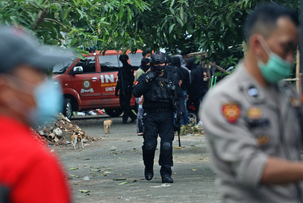 Indonesia Makassar police