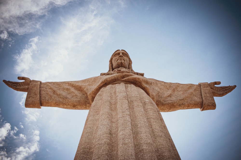 Jesus Christ statue Portugal