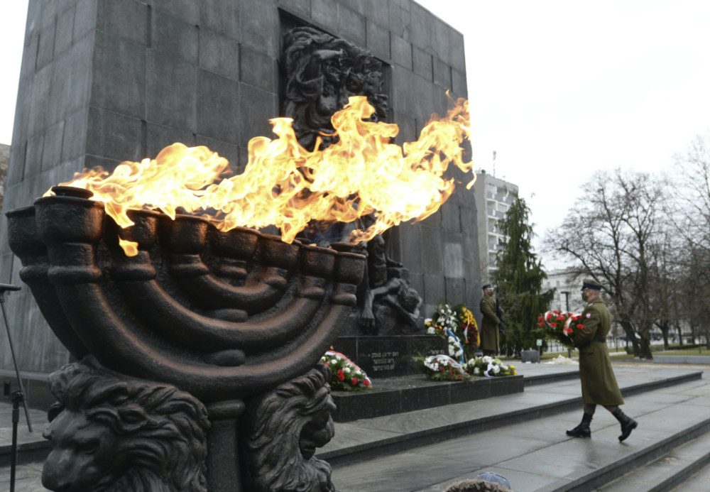 Poland Memorial Heroes of the Warsaw Ghetto